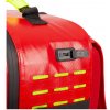 Záchranářský zdravotnický voděodolný batoh Robust RED Tarpaulin s transparentní kapsou na AED 46 l. USB port