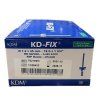Nitrožilní kanyla., s křídly a portem KD-FIX 1 ks