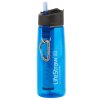 Cestovní filtr na vodu LifeStraw Go s nádobou 650 ml. modrá