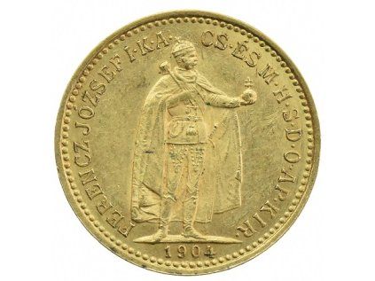 10 koruna Františka Josefa I. 1904 KB