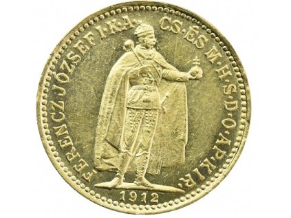 10 koruna Františka Josefa I. 1912 KB