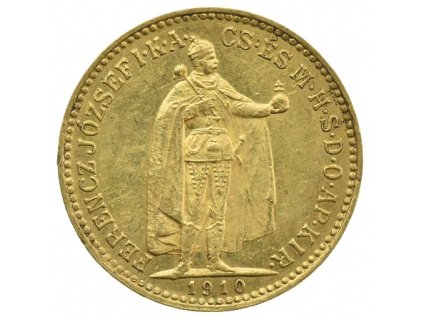 10 koruna Františka Josefa I. 1910 KB
