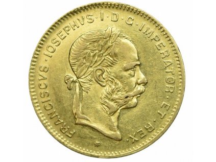 Rakousko 4 zlatník František Josef I. 1881