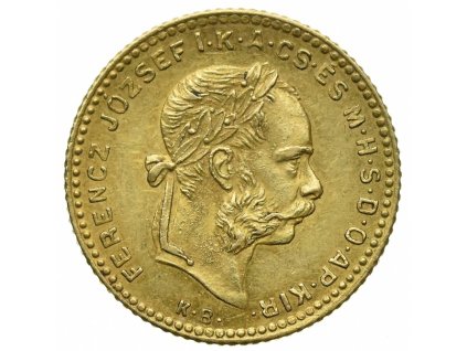 4 zlatník Františka Josefa I. 1891 KB Fiume