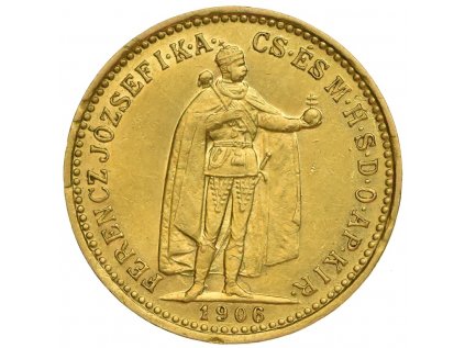 10 koruna Františka Josefa I. 1906 KB