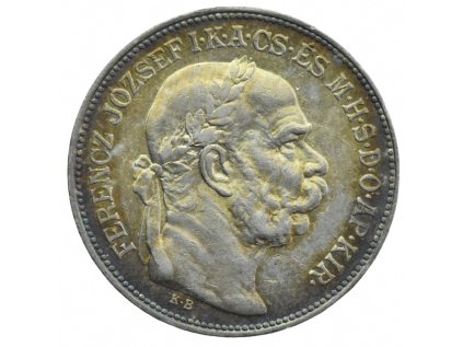 2 koruna Františka Josefa I. 1914 KB