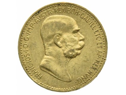 10 koruna Františka Josefa I. 1908 Jubilejní