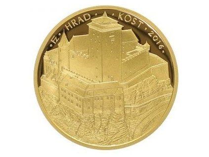 5000 Kč Hrad Kost 2016 Proof