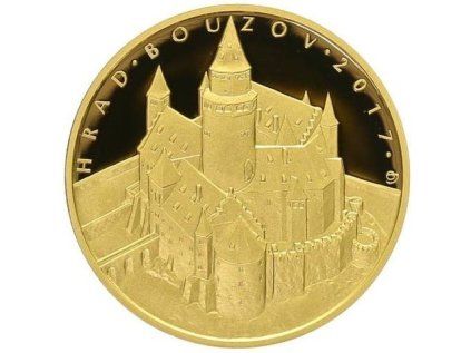 5000 Kč Hrad Bouzov 2017 Proof