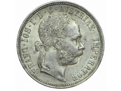 Rakousko 1 zlatník Františka Josefa I. 1886