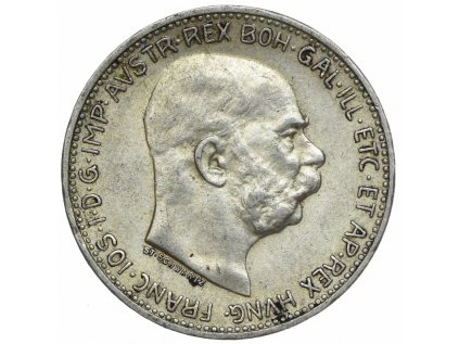 Rakousko 1 koruna Františka Josefa I. 1912