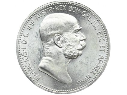 Jubilejní 1 koruna Františka Josefa I. 1908