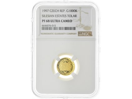 1000 Kč  Koruna Česká 1997 PF 68 Ultra Cameo