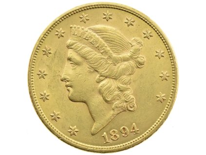 USA 20 dollar Liberty Head 1894