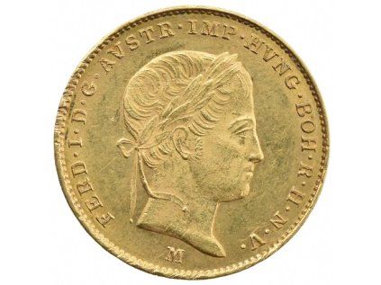 1/2 sovráno Ferdinanda I. 1848 M