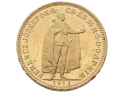 20 koruna Františka Josefa I. 1913 KB