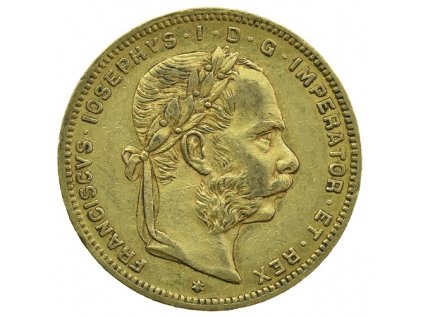 Rakousko 8 zlatník Františka Josefa I. 1881