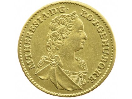 Dukát Marie Terezie 1762 E