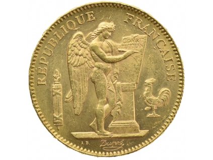 Francie 50 frank Anděl 1904