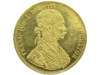 4 dukát Františka Josefa I. 1914