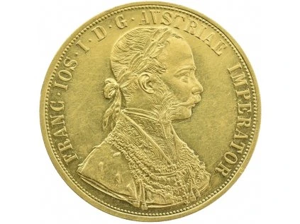 4 dukát Františka Josefa I. 1909