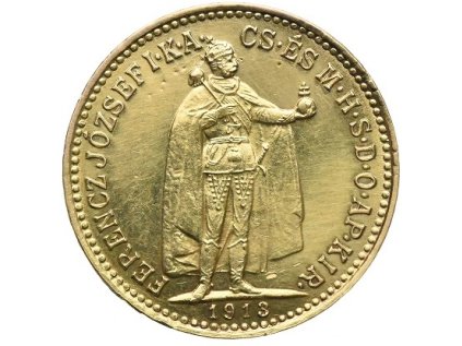 10 koruna Františka Josefa I. 1913 KB