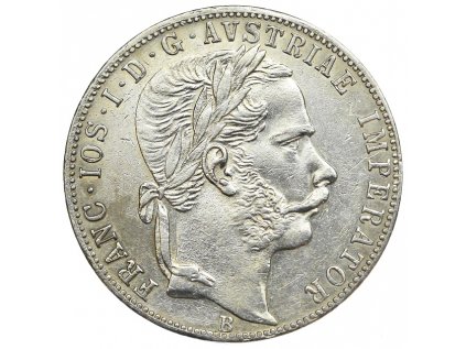 1 zlatník Františka Josefa I. 1867 B