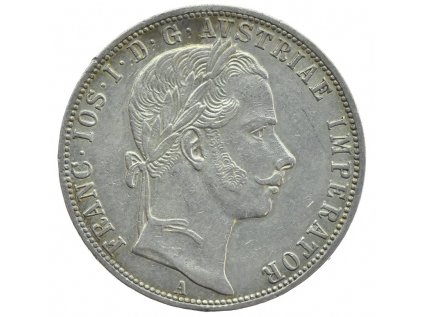 Rakousko zlatník Františka Josefa I. 1861 A