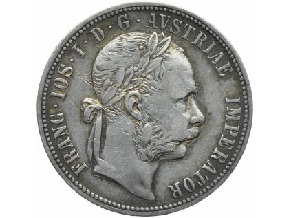 Rakousko 1 zlatník Františka Josefa I. 1884