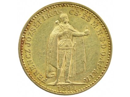 20 koruna Františka Josefa I. 1894 KB