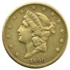 USA 20 dollar Liberty Head 1890 S