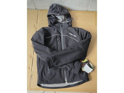 NF 2714 Soft shell bunda pro motorkáře s protektory černá