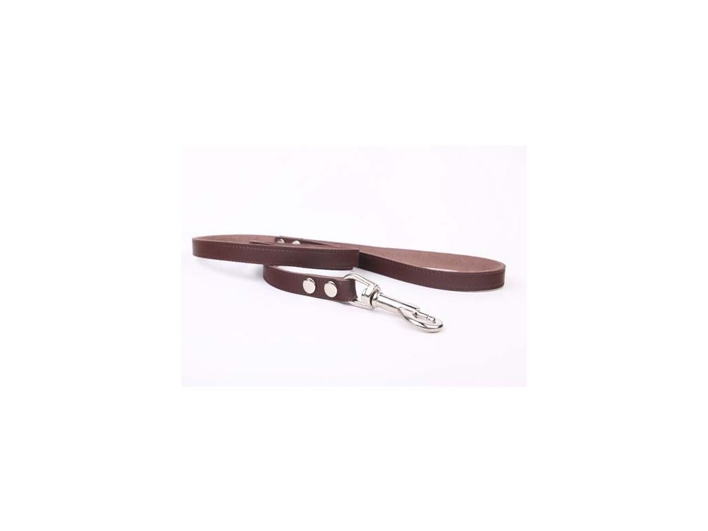 COBBYS PET Vodítko 14mm/120cm -hnedá