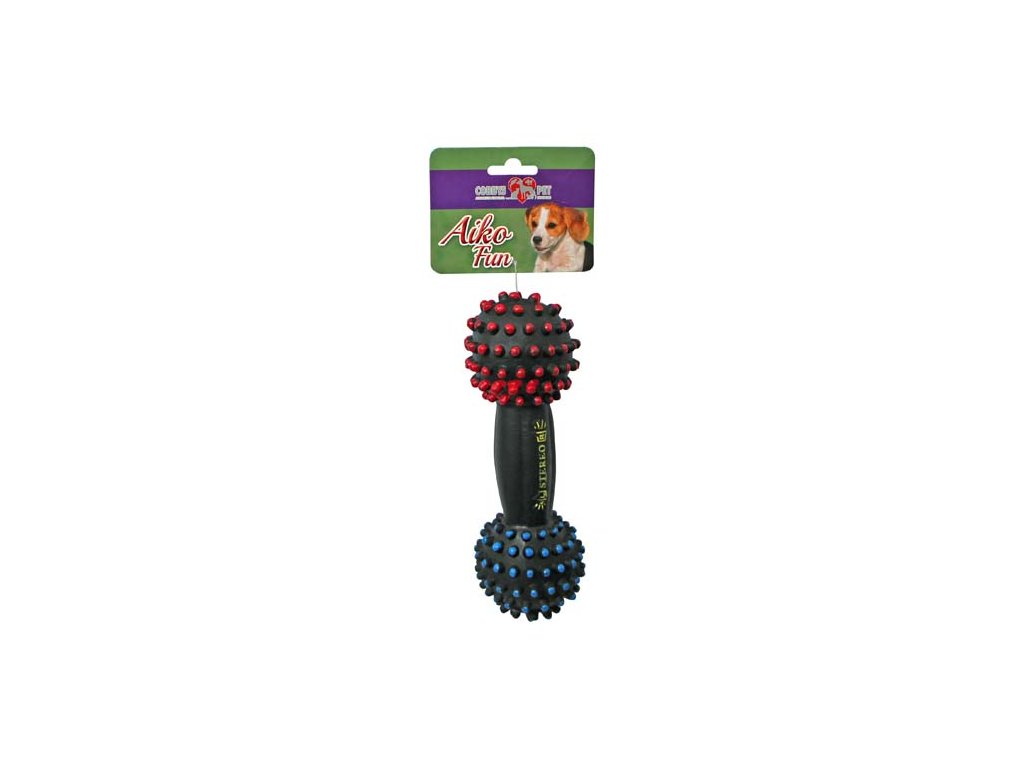 COBBYS PET AIKO FUN Činka 22cm gumená hračka pre psov