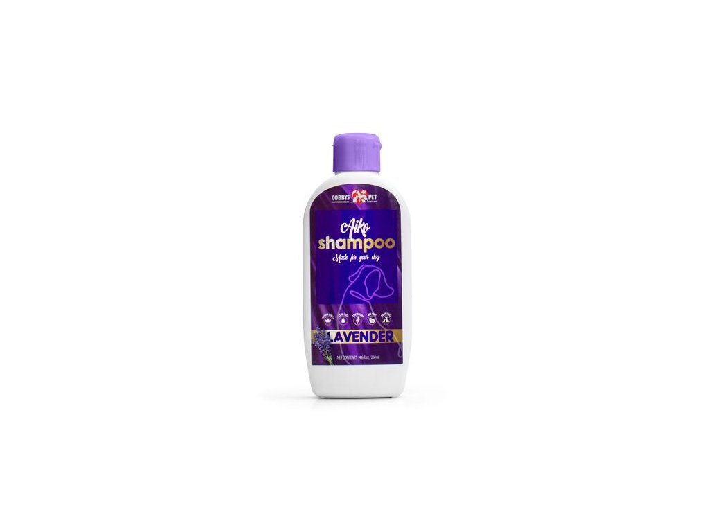 COBBYS PET AIKO LAVENDER SHAMPOO 250ml šampón s levanduľou pre psov