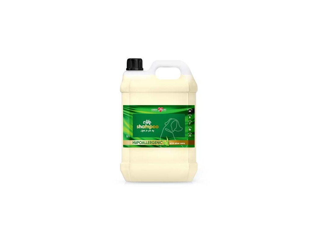 COBBYS PET AIKO HYPOALLERGENIC SHAMPOO 5L hypoalergénny šampón pre psov