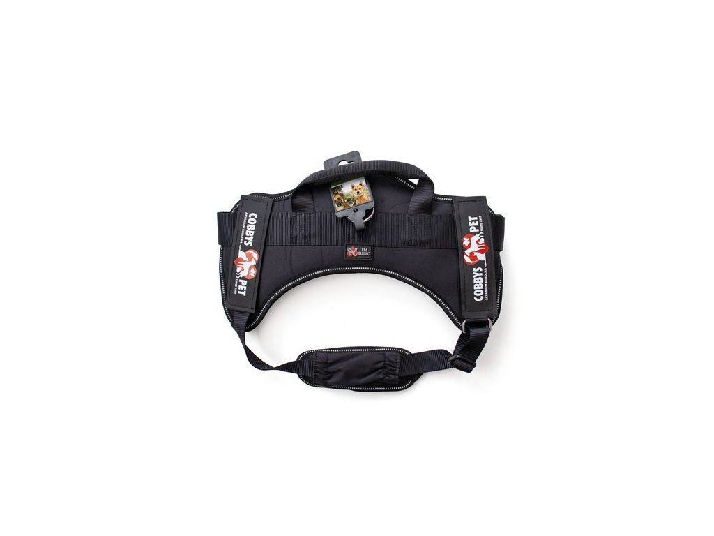 COBBYS PET Postroj K9 M 55-65cm čierny