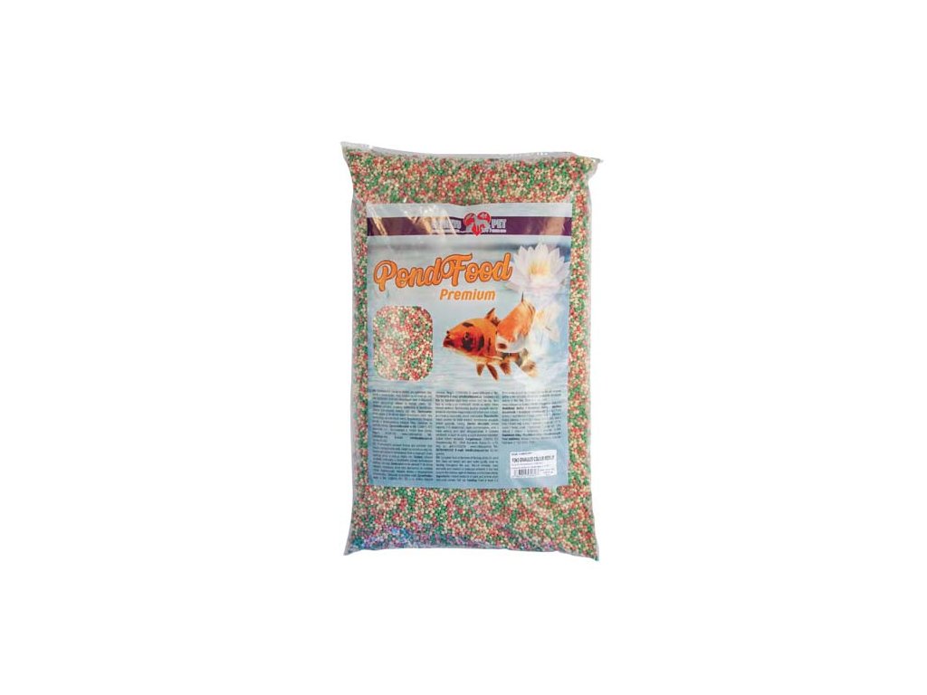 COBBYS PET POND GRANULES COLOUR MEDIUM 18l /1,8kg