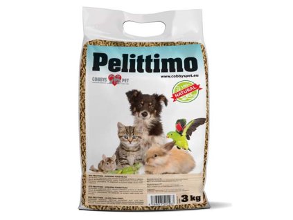 COBBYS PET PELITTIMO 3kg/6l univerzálna drevená granulovaná podstielka