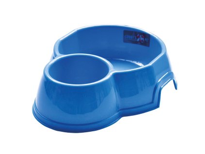 COBBYS PET Miska plastová-dvojkombinácia 0,85l