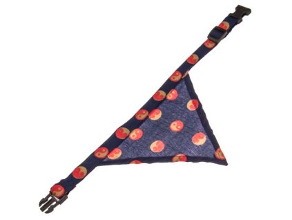 COBBYS PET Šatka nastaviteľná s plastovou sponou 10mm/50cm  VZOR -3