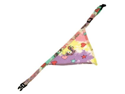 COBBYS PET Šatka nastaviteľná s plastovou sponou 25mm/65cm  VZOR -5