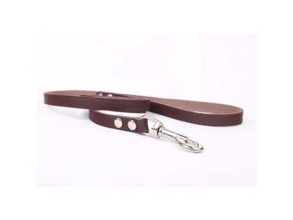 COBBYS PET Vodítko 14mm/120cm -hnedá