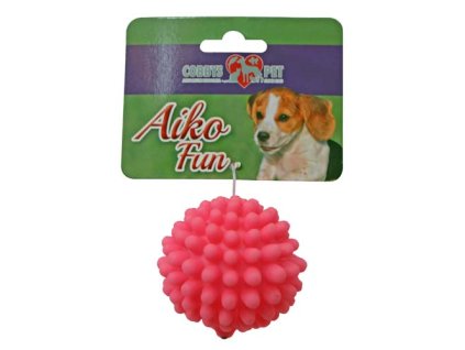 COBBYS PET AIKO FUN Ježko 6,5cm gumená hračka pre psov