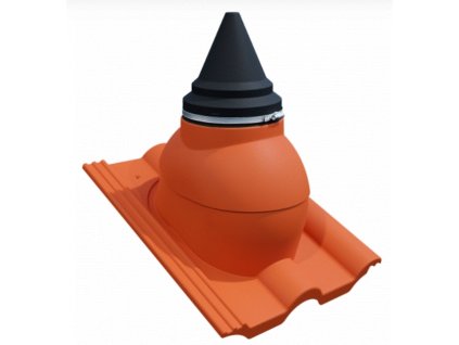 Anténní průchodka SATTOS X PLUS R (Barva 9005 - černá)