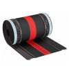Hřebenový větrací pás ROLL STANDARD (Barva 8017 - hnědá, Rozměr role 390 mm x 5 bm)