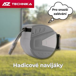 🌞 Deště je stále málo a zahrada žízní. 💧 Usnadněte si zalévání a zbavte se zamotaných hadic jednou provždy. V naší nabídce...