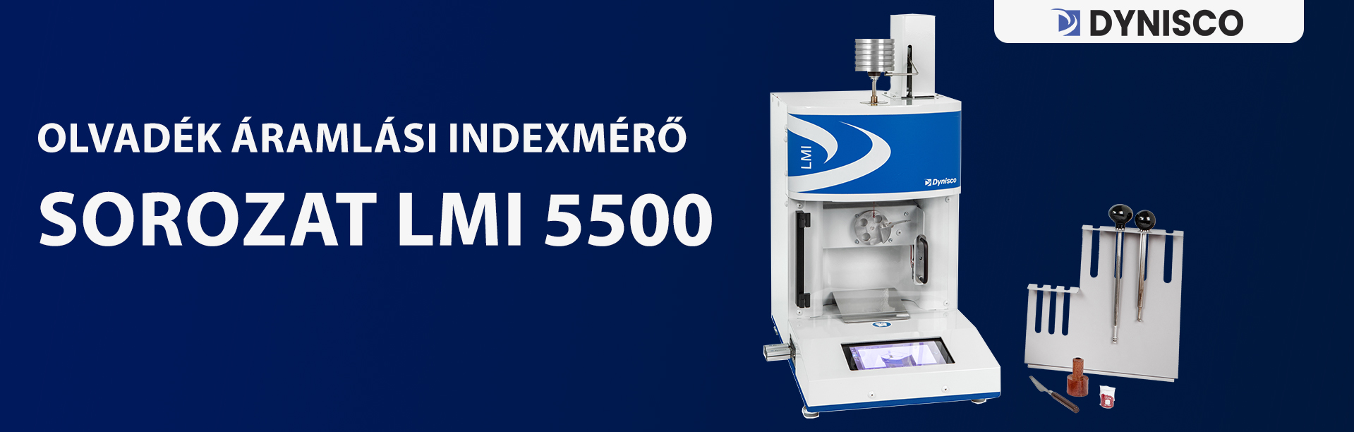 Olvadék áramlási indexmérő LMI5500 sorozat