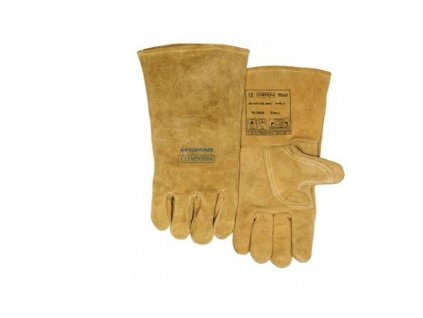 Rukavice W. Economy model golden brown XL