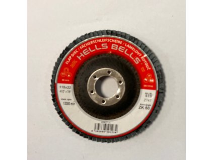 Kot. lam. 115 x 22 zr.60  Hells Bells